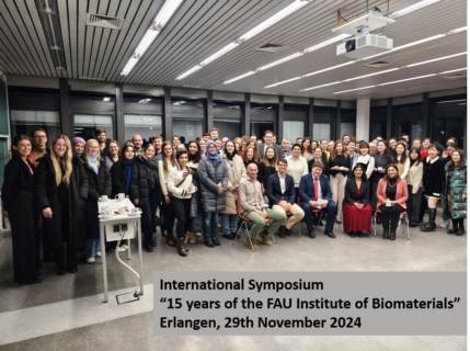 Zum Artikel "International Symposium: 15 Years of the Institute of Biomaterials"